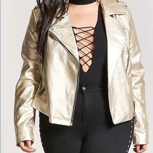 Forever21 Plus Faux Leather Jacket